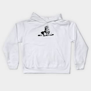 Shy Cat Kids Hoodie